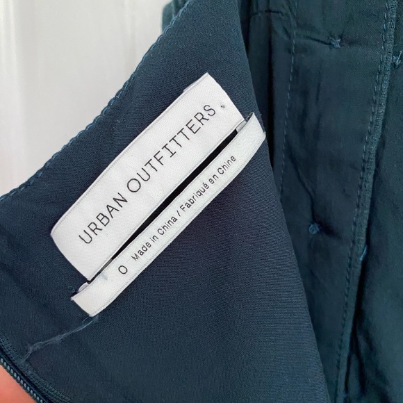 UO Riley Button-Down Linen Mini Dress - Picture 9 of 11